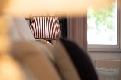 Ein Sitzbereich in der Unterkunft Luxuswohnung im Herzen Potsdams!