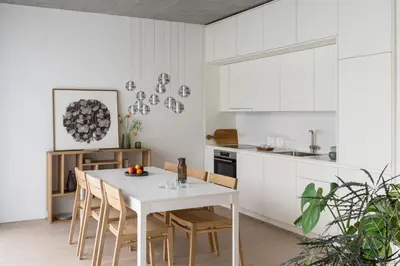 Küche/Küchenzeile in der Unterkunft Wilmina Apartments & Lofts