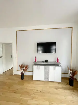 Küche/Küchenzeile in der Unterkunft Wohlfühloase in der City