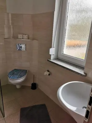 Ein Badezimmer in der Unterkunft Monteure sind HERZLICH WILLKOMMEN!