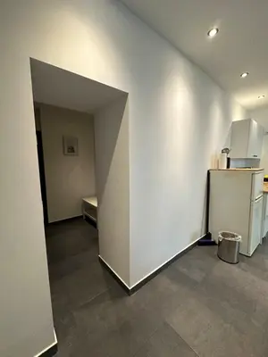 Küche/Küchenzeile in der Unterkunft Easy Apartment - Kreuzberg near Ostkreuz & East Side Gallery