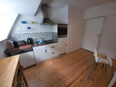 Küche/Küchenzeile in der Unterkunft Villa auf dem Kolberg