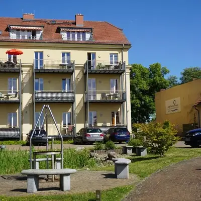 Einraumapartment im Erdgeschoss mit Seeblick