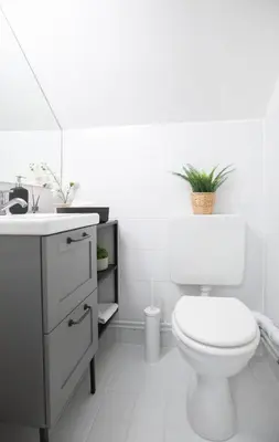 Ein Badezimmer in der Unterkunft Charmantes 2-Zimmer-Apartment mit Vorgarten