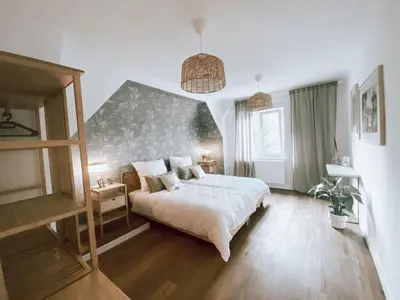 Ein Bett oder Betten in einem Zimmer der Unterkunft BetterBeds Berlin