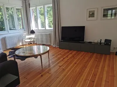TV/Unterhaltungsangebot in der Unterkunft Haus Sonnenwind
