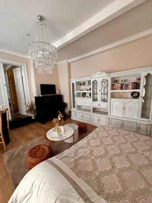 Ein Bett oder Betten in einem Zimmer der Unterkunft Unterkunft in der Altstadt - Antico Palazzo