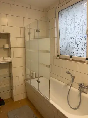Ein Badezimmer in der Unterkunft Unterkunft in der Altstadt - Antico Palazzo