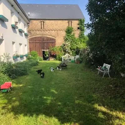 Gartenblick im Schwalbennest
