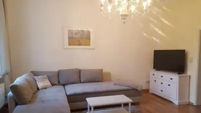 TV/Unterhaltungsangebot in der Unterkunft Business Apartments Netzeband