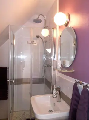 Ein Badezimmer in der Unterkunft Business Apartments Netzeband