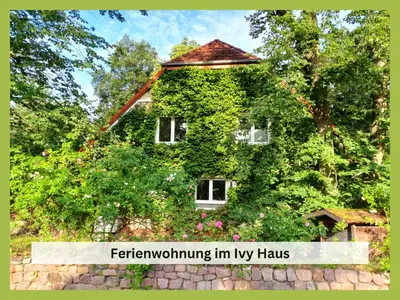 Ein Garten an der Unterkunft Ivy Haus