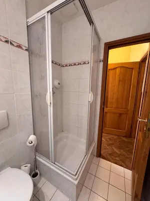 Ein Badezimmer in der Unterkunft Villa am Peetzsee