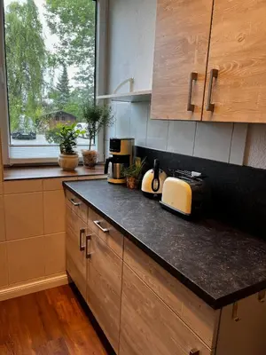 Küche/Küchenzeile in der Unterkunft Apartments Bouchon
