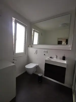 Ein Badezimmer in der Unterkunft Wohnung Milo