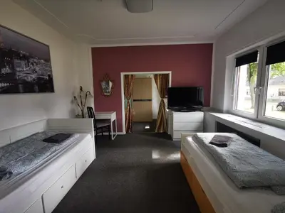 TV/Unterhaltungsangebot in der Unterkunft Wohnung Milo