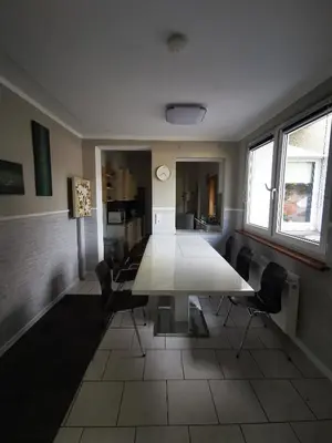 Ein Sitzbereich in der Unterkunft Wohnung Milo