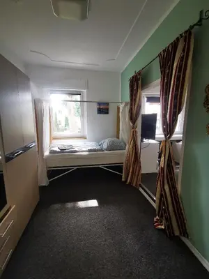Ein Bett oder Betten in einem Zimmer der Unterkunft Wohnung Milo