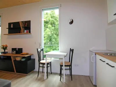 Küche/Küchenzeile in der Unterkunft Moderne Ferienwohnung in Berlin Mahlsdorf