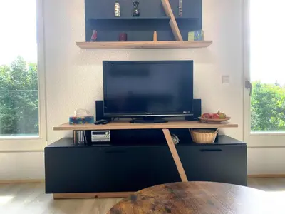 TV/Unterhaltungsangebot in der Unterkunft Moderne Ferienwohnung in Berlin Mahlsdorf