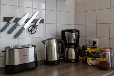 Küche/Küchenzeile in der Unterkunft Hip & Beautiful City Apartment
