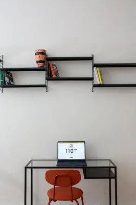 Die Bibliothek in der Ferienwohnung