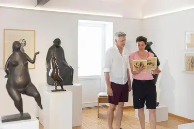 Gäste, die in der Unterkunft Apartment Premium Plus im Gustav Seitz Gästehaus übernachten
