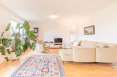 TV/Unterhaltungsangebot in der Unterkunft Apartment Premium Plus im Gustav Seitz Gästehaus