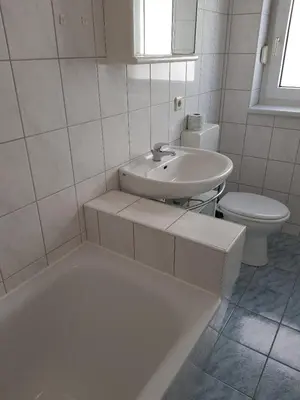 Ein Badezimmer in der Unterkunft Ferienwohnung Nähe Dahme-Mark
