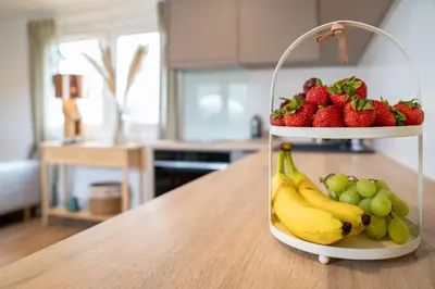 Essen in der Ferienwohnung oder in der Nähe
