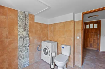Grundriss der Unterkunft Sabina Monteurwohnung I 75 Zoll TV I KÜCHE I BAD I BACKOFEN I