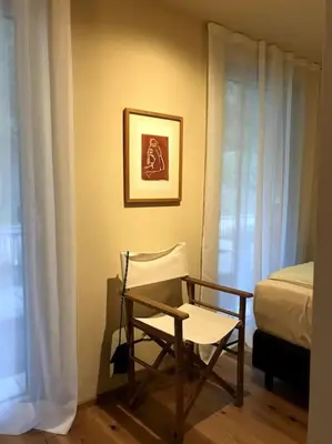 Ein Bett oder Betten in einem Zimmer der Unterkunft Hausboot vom Feinsten