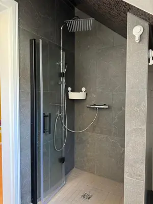 Ein Badezimmer in der Unterkunft Altstadtquartier Hagenstraße