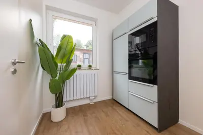 Küche/Küchenzeile in der Unterkunft 120sqm & 5-room luxury apartment with 2 bathrooms