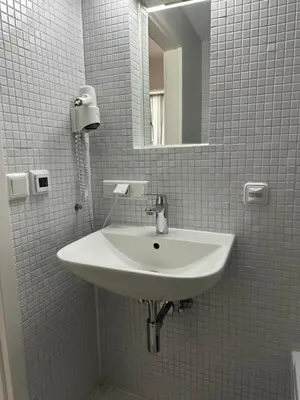 Ein Badezimmer in der Unterkunft ROD 1 cozy city apartment