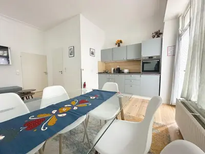 Küche/Küchenzeile in der Unterkunft ROD 1 cozy city apartment