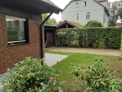 Ein Garten an der Unterkunft Pad 2