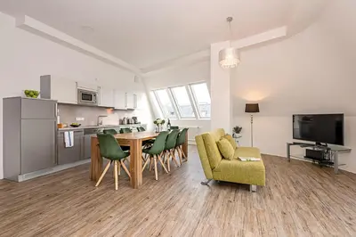 Küche/Küchenzeile in der Unterkunft Apartments Rosenthal Residence