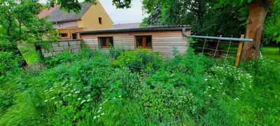 Ein Garten an der Unterkunft Ferienhaus Luna