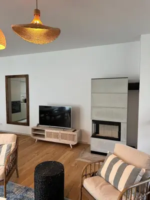 TV/Unterhaltungsangebot in der Unterkunft Wunderschönes Apartment Soul Space mit Seeblick im Marina Resort Bad Saarow