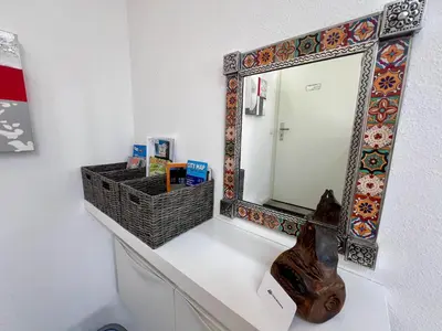 Ein Badezimmer in der Unterkunft Casa Edelsita