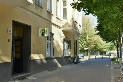 Die Umgebung um das Hostel