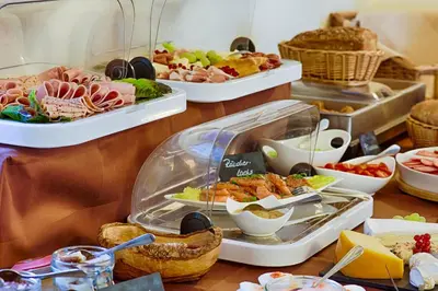 Essen im Hotel oder in der Nähe