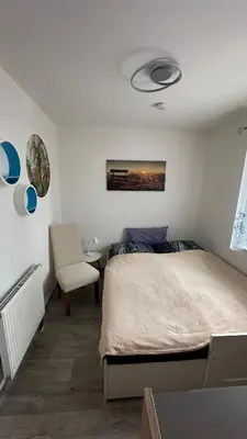 Ein Bett oder Betten in einem Zimmer der Unterkunft gekofewo berlin