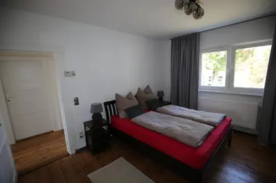 Ein Bett oder Betten in einem Zimmer der Unterkunft Goethe59