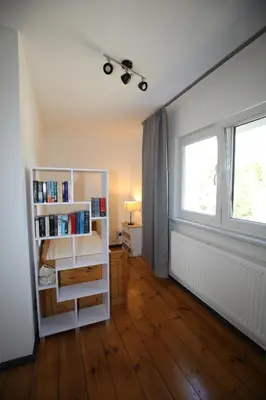 Die Bibliothek in der Ferienwohnung
