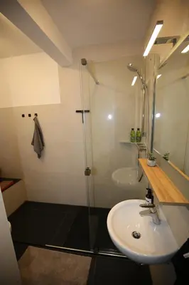 Ein Badezimmer in der Unterkunft Goethe59
