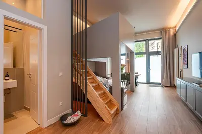 Grundriss der Unterkunft Exclusives Cube loft nahe Hauptbahnhof