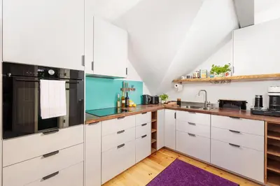 Küche/Küchenzeile in der Unterkunft Design Apartments - 