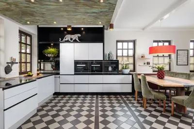 Küche/Küchenzeile in der Unterkunft Design Apartments - 